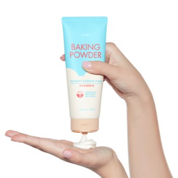 ETUDE Baking Powder spuma cremoasa pentru o curatare profunda cu efect exfoliant - imagine 3